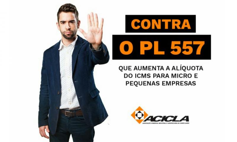 Acicla repudia aumento de ICMS para Micro e Pequenas Empresas do Paraná