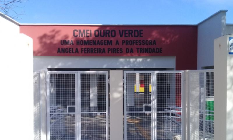 CMEI Ouro Verde inicia aulas para nova turma