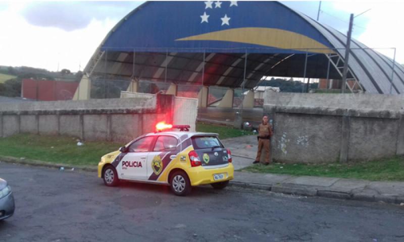 PM e GM trabalham juntas para garantir  segurança em colégio do Guarany