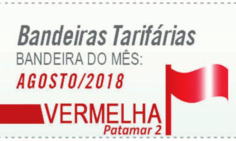 ANEEL mantém bandeira vermelha no segundo patamar no mês de agosto