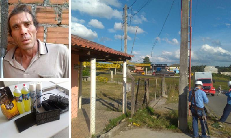 GM prende homem com produtos suspeitos de terem sido furtados da UBS do Cercadinho