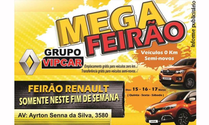 VIPCAR promove Mega Feirão de Fábrica