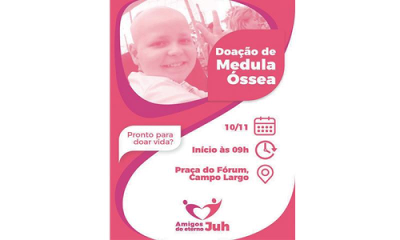 Campo Largo recebe grande evento para cadastro de doadores de medula óssea