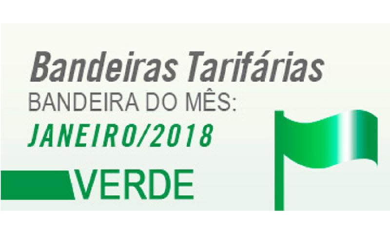 ANEEL determina bandeira verde no mês de janeiro