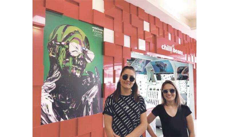 Chilli Beans faz sucesso no Shopping Campo Largo