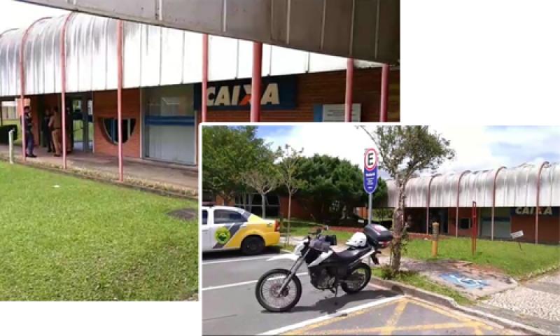 Assalto relâmpago na Caixa Econômica da Prefeitura