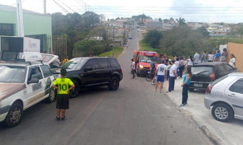 Motociclista ferido em acidente no Partênope