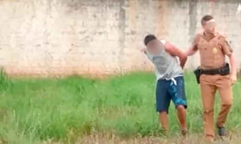 Suspeito de tentativa de roubo e agressão detido por populares na Vila Bancária