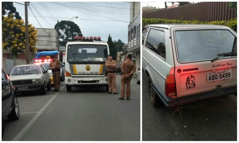 Parati é encontrada abandonada na mesma rua em que foi furtada