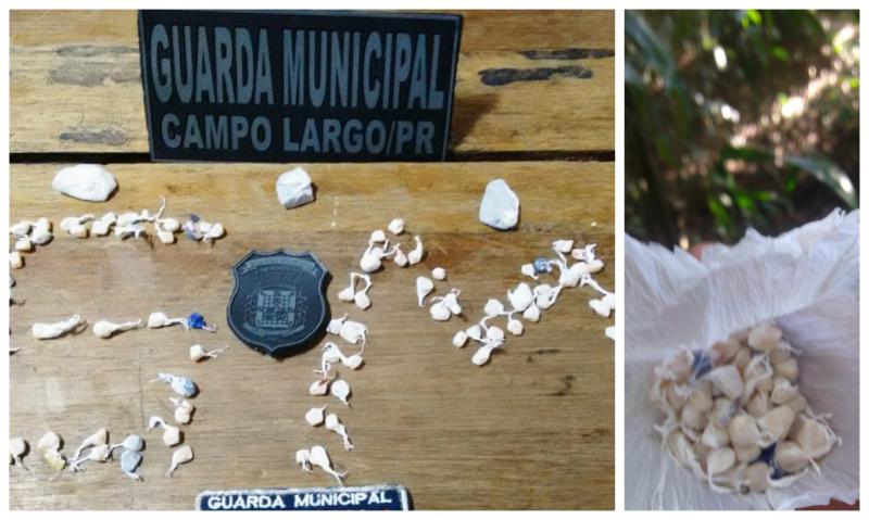 Um suspeito preso e um menor apreendido com droga no Aparecida