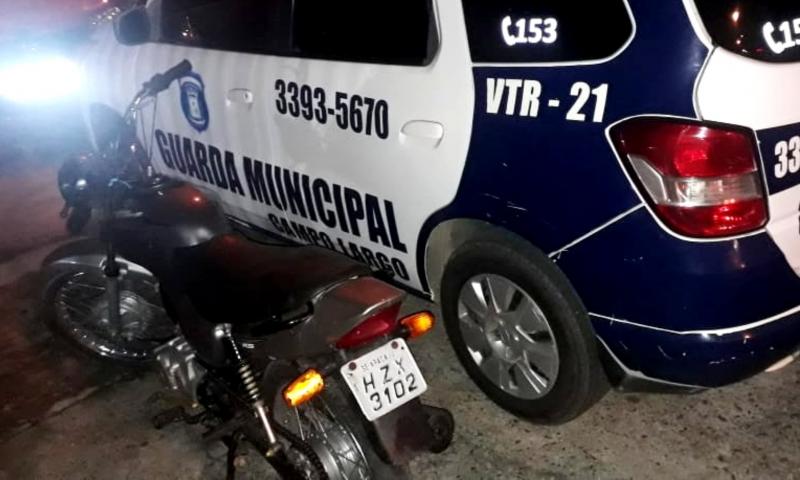 GM prende suspeito com moto adulterada e com placa de outra no Saad