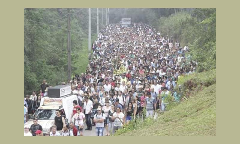 Tradicional Romaria à Nossa Senhora Aparecida será neste sábado