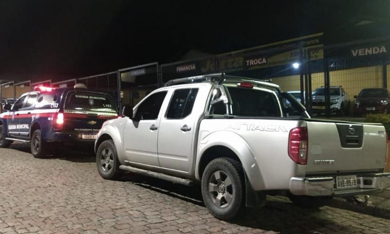 Frontier furtada no Centro é encontrada pela GM na Vila Solene