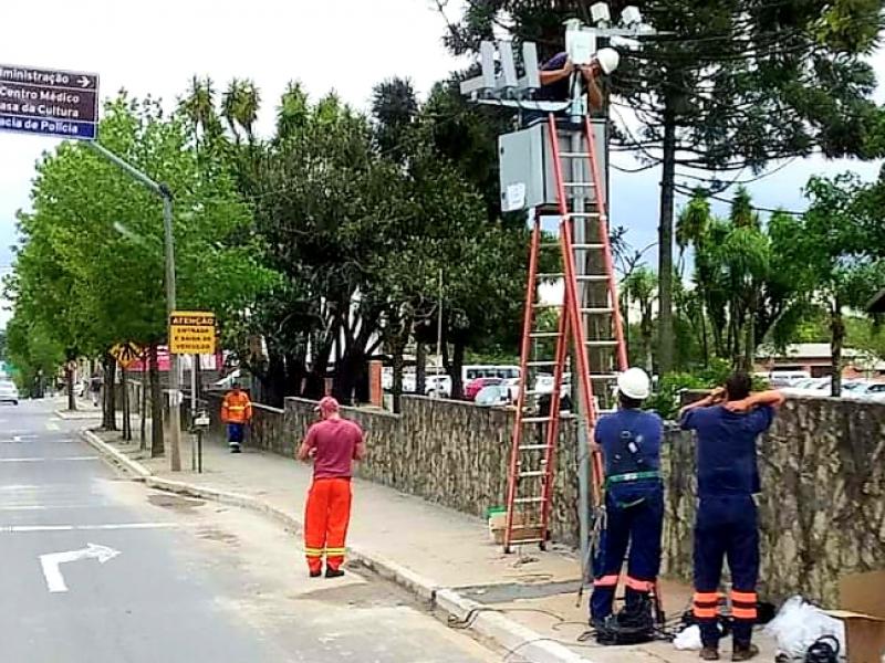 Equipamento de segurança é instalado em Campo Largo