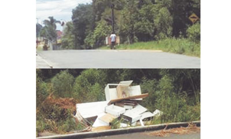 Presença de lixo em terreno baldio incomoda moradores do Jardim Florestal