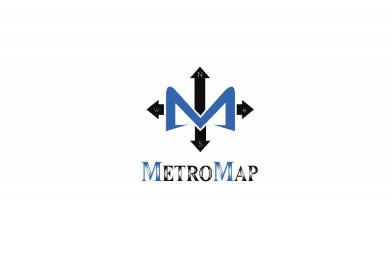 Metromap:Topografia e georreferenciamento