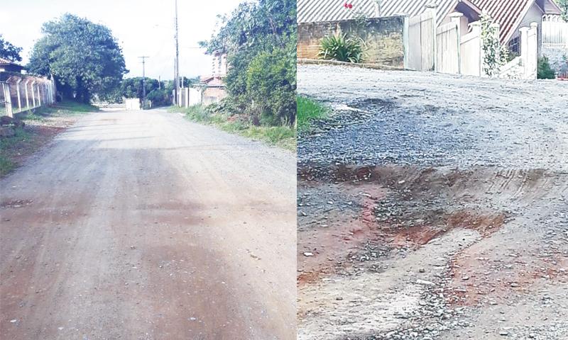 Moradores reclamam de falta de asfalto no bairro Vila Glória