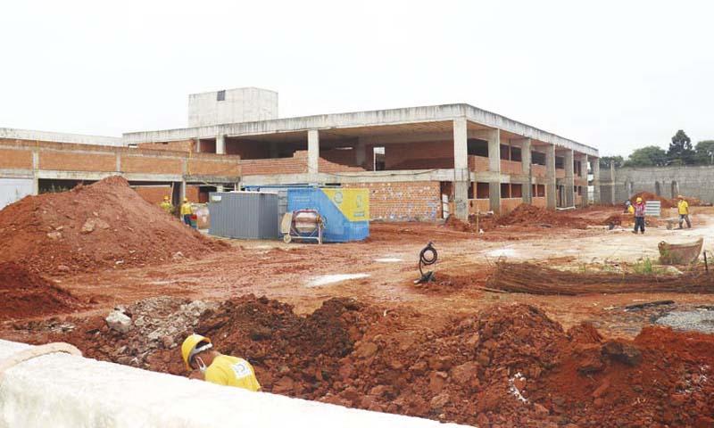 Obras do Centro Estadual de Educação Profissional de Campo Largo estão sendo retomadas