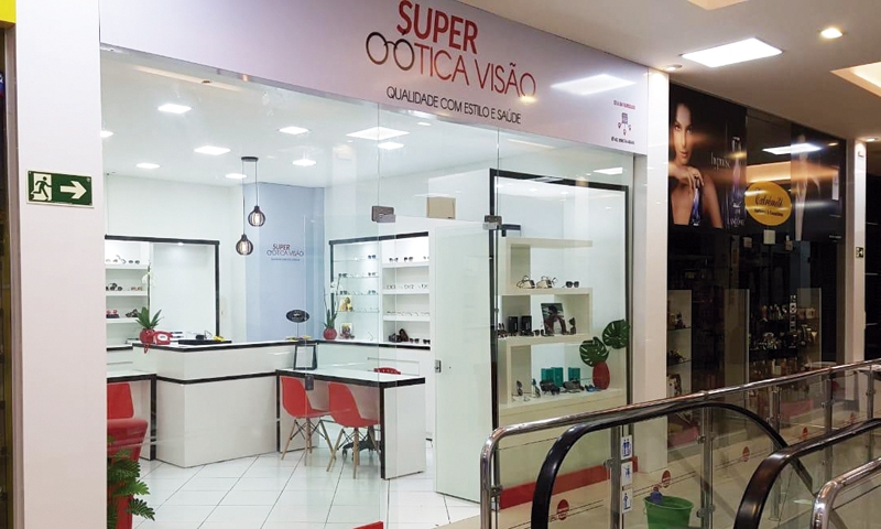 Super Ótica Visão inaugura loja no Shopping Campo Largo