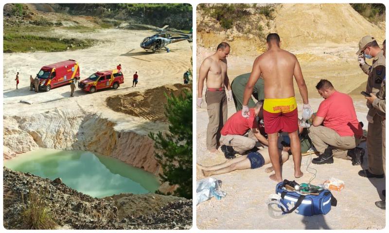 Homem morre afogado em cava na região do Felpudo