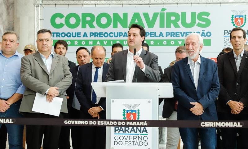 Paraná adota ações preventivas e reforça controle sobre o coronavírus