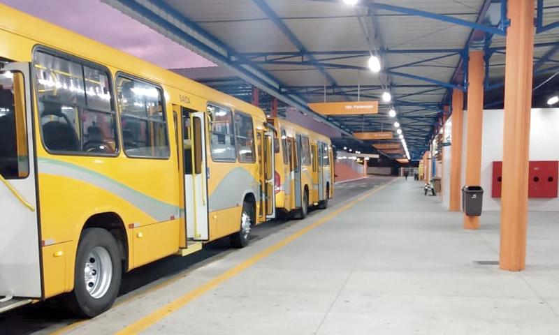 Empresa realiza ajustes nas linhas de ônibus conforme necessário