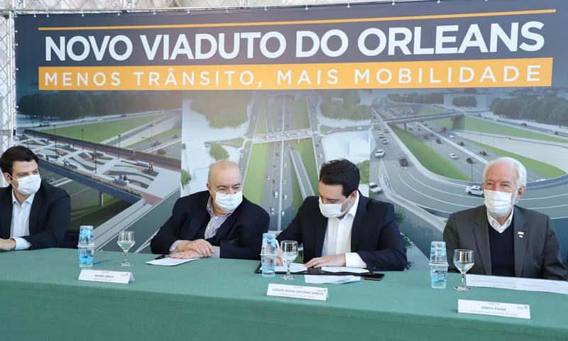 Estado investe R$ 1,1 milhão em projeto do novo Viaduto do Orleans