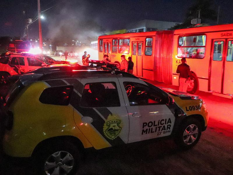 Polícia Militar inicia série de operações no transporte coletivo de Curitiba e Região