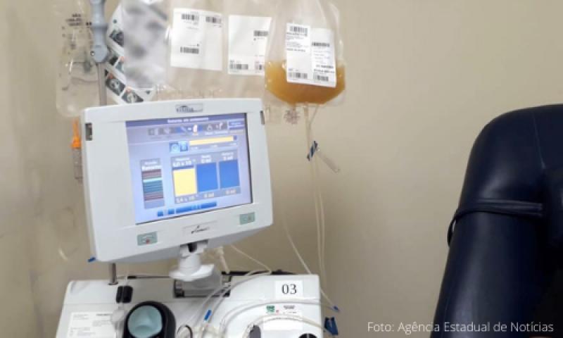 Hemepar e Hospital do Rocio farão estudo sobre uso de  plasma hiperimune em pacientes já recuperados da Covid-19