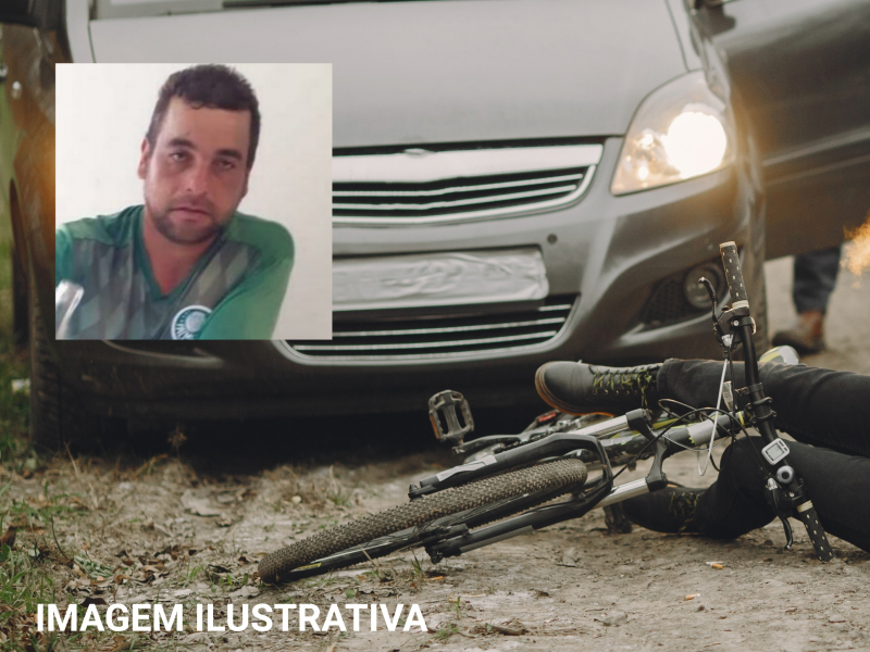 Ciclista morre atropelado na travessia da antiga BR-277 na Vila Otto