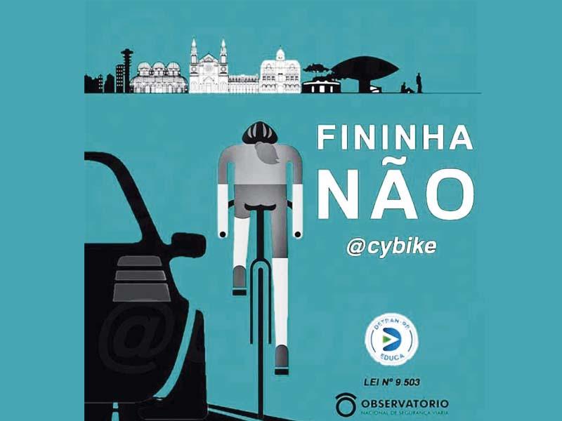 Ciclistas lançam campanha educativa intitulada de 