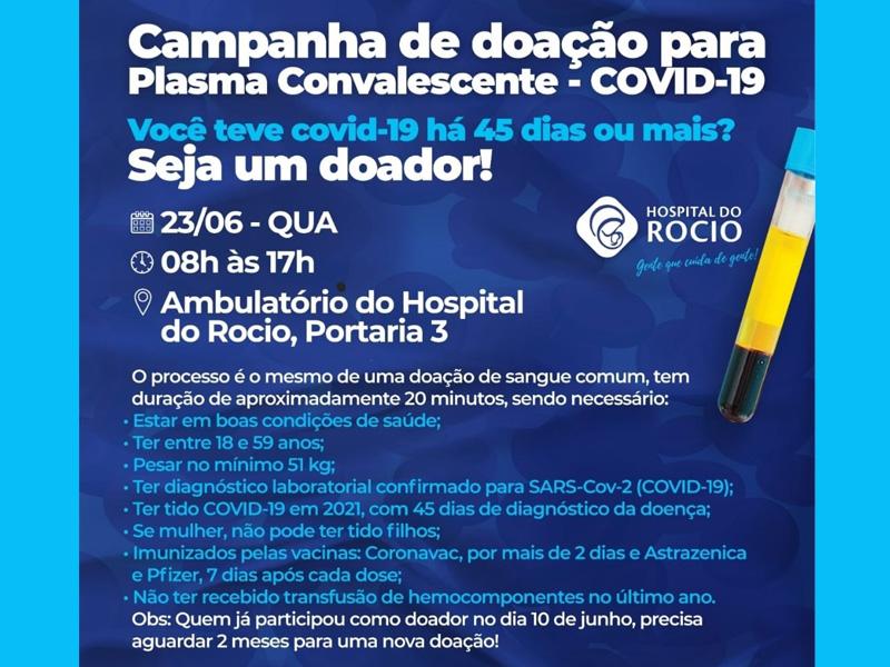 Junho Vermelho traz a conscientização para doação de sangue, inclusive de recuperados da Covid-19