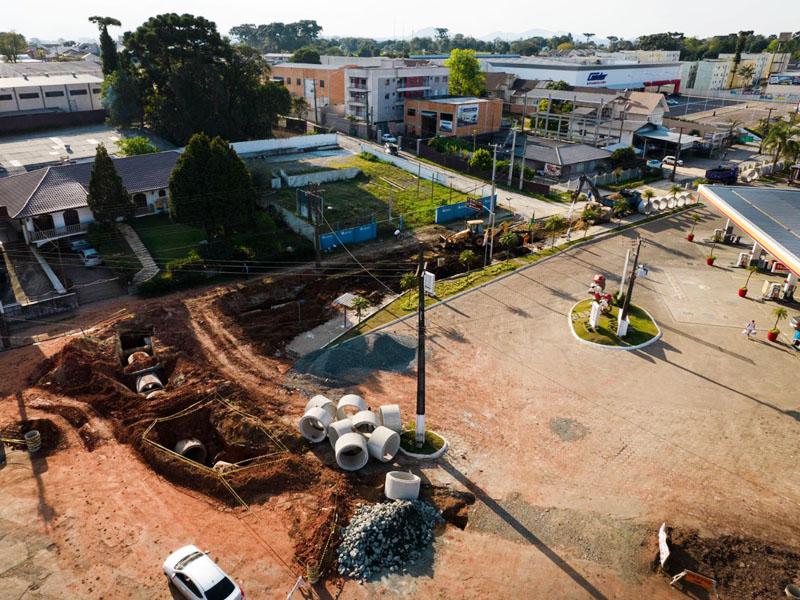 Após liberação de recursos da gestão Ratinho Junior, começam as obras de requalificação da entrada de Campo Largo