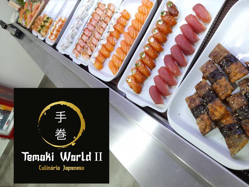 Temaki World volta a atender no Shopping Campo Largo