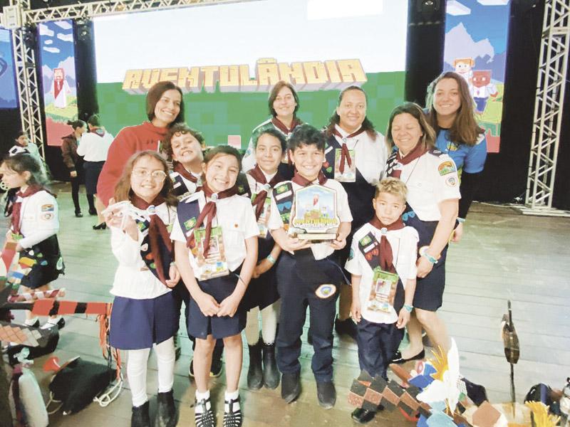 Crianças campo-larguenses participam do evento Aventulândia em Ponta Grossa