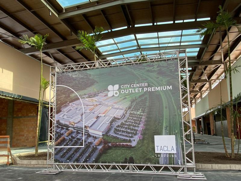 Grupo Tacla inaugura neste fim de  ano o City Center Outlet Premium