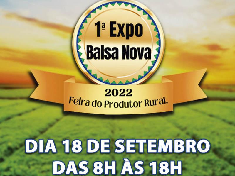 1ª Expo Balsa Nova reúne grandes nomes  e pequenos produtores do setor agrícola