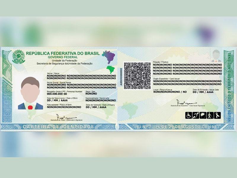 Nova Carteira de Identidade Nacional começa a ser emitida hoje