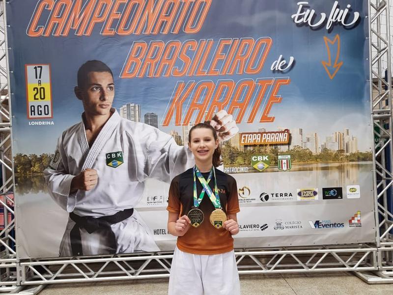 Aluna campo-larguense é vice-campeã  brasileira dos Jogos Escolares no Rio de Janeiro