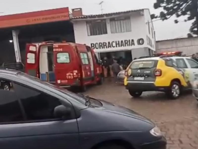 Dois homens baleados por indivíduos de motocicletas no Bom Jesus em Campo Largo 