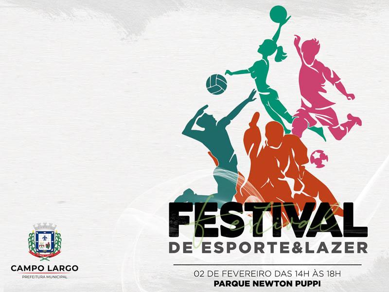 Festival de Esporte e Lazer será realizado para o feriado do dia 02/02