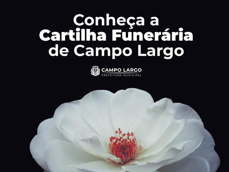 Prefeitura cria cartilha para orientar população sobre os trâmites funerários em Campo Largo