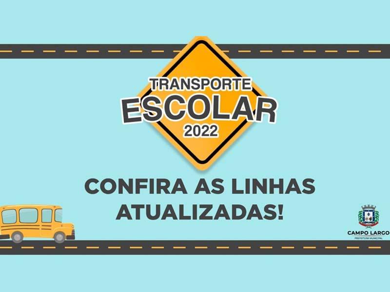 Transporte Escolar retorna para início das aulas no dia 09/02 