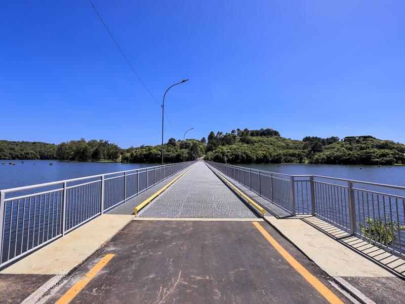 Nova ponte sobre a represa do Rio Verde tem acesso liberado