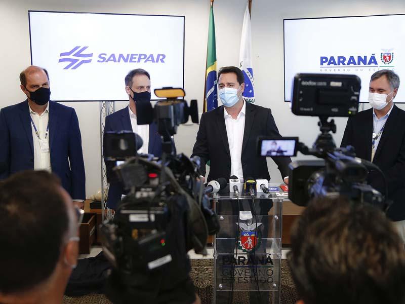 Sanepar suspende rodízio de abastecimento de água na Região Metropolitana de Curitiba