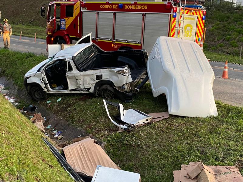 Um em estado grave e um óbito em acidente no Trevo da Morte 