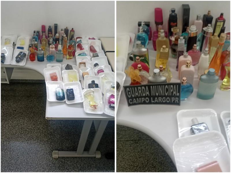 GMCL prende dois indivíduos vendendo perfumes falsificados no Calçadão
