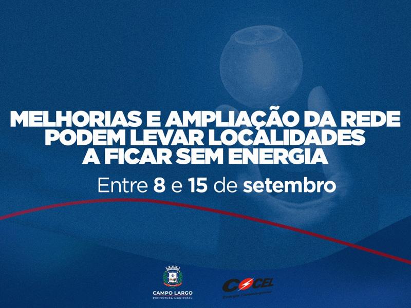 Cocel alerta para possíveis desligamentos de energia nos próximos dias