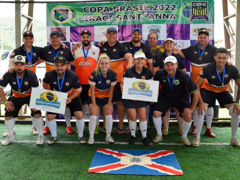 Footgolf campo-larguense se destaca na última competição do ano em Santa Catarina 