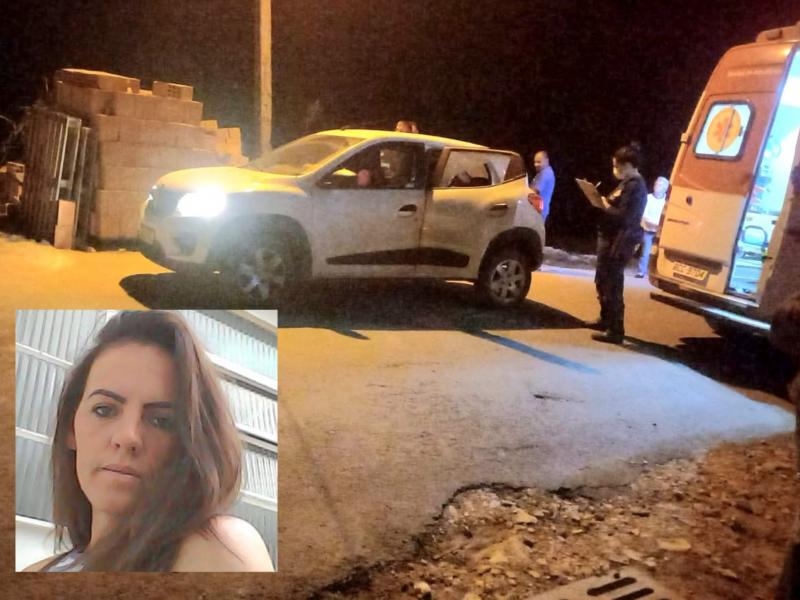 Mulher morta a tiros dentro de um carro no Rivabem